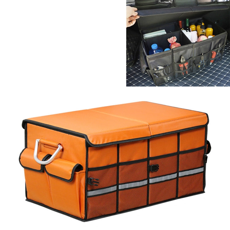 Car Trunk Foldable Storage Box, Capacity: 66L (Orange) - free shipping - PMC TechLife - Order now!