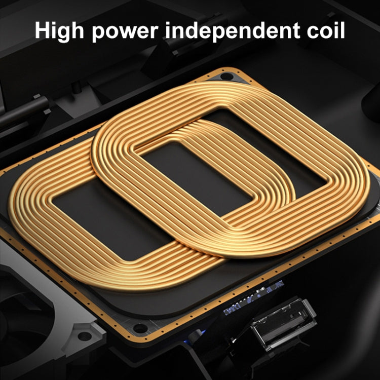 HFC-1050 Car Qi Standard Wireless Charger 10W Quick Charging for Audi A4L 2017-2022, Left Driving - Wireless Charging Pads by PMC TechLife | Online Shopping South Africa | PMC TechLife