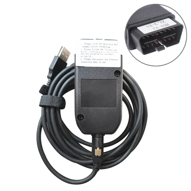 HEX ATMEGA162+16V8B+FT232RQ VAG 21.9 OBD2 Test Cable for Volkswagen / Audi, Software Version: English 23.3.0 - Cables & Connectors by PMC Jewellery | Online Shopping South Africa | PMC Jewellery