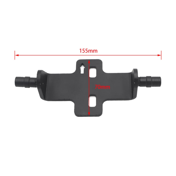 For BMW R1200GS R1250G R1250RT Motorcycle Seat Lowering Adjustment Bracket (Black) - Others by PMC TechLife | Online Shopping South Africa | PMC TechLife