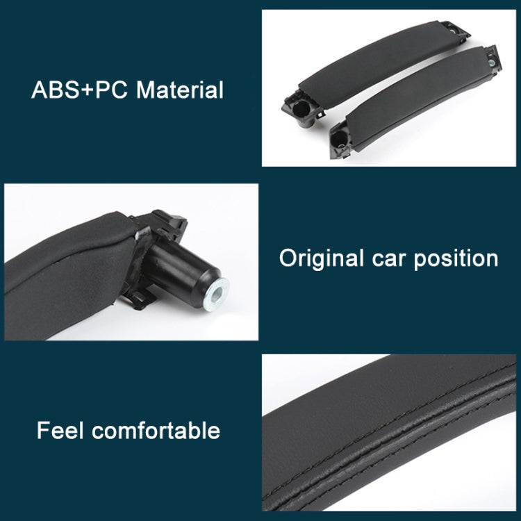 For Land Rover Discovery 2015-2019 Car Leather Texture Inside Door Left Handle LR076163, Left Driving - Door Handles by PMC TechLife | Online Shopping South Africa | PMC TechLife | Buy Now Pay Later Mobicred