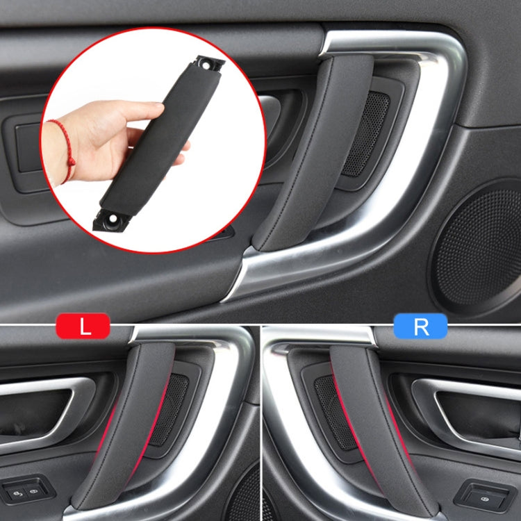 For Land Rover Discovery 2015-2019 Car Leather Texture Inside Door Left Handle LR076163, Left Driving - Door Handles by PMC Jewellery | Online Shopping South Africa | PMC Jewellery