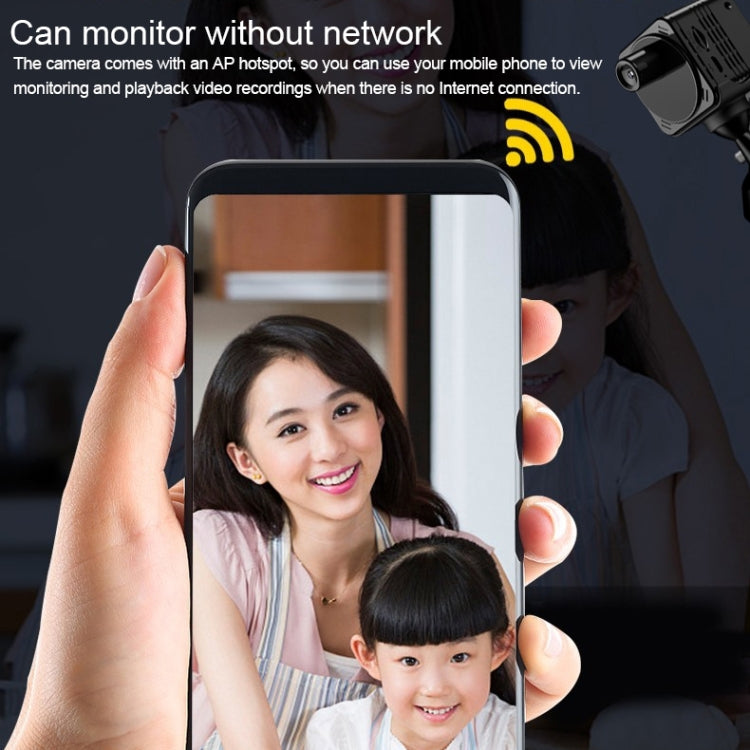 R89 Full HD 1080P WiFi Mini DV Recorder Camera, Support Monitor Detection & Night Vision & Loop Recording & TF Card - Mini Camera by PMC TechLife | Online Shopping South Africa | PMC TechLife