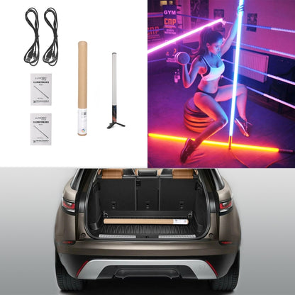 LUXCeO Mood1 50cm RGB Colorful Atmosphere Rhythm LED Stick Handheld Video Photo Fill Light, No Tripod -  by LUXCeO | Online Shopping South Africa | PMC Jewellery | Buy Now Pay Later Mobicred