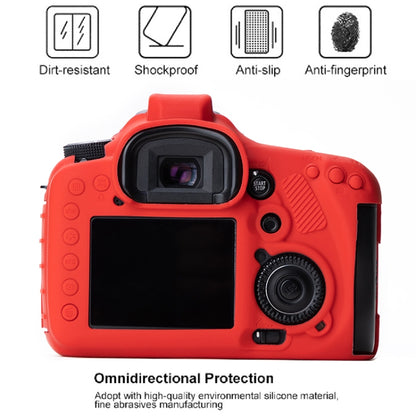 Soft Silicone Protective Case for Canon EOS 7D (Red) - Protective Case by PMC Jewellery | Online Shopping South Africa | PMC Jewellery