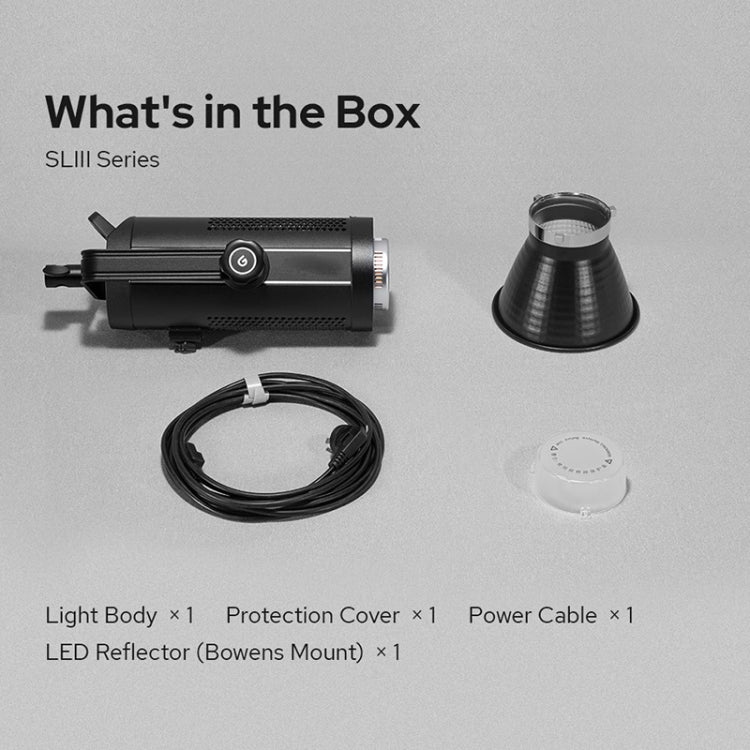 Godox SL300IIIBi 330W Bi-Color 2800K-6500K LED Video Light(EU Plug) - free shipping - PMC TechLife - Order now!