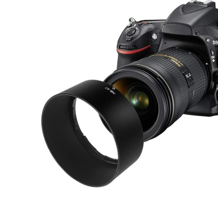 HB-47 Lens Hood Shade for Nikon AF-S Nikkor 50mm f/1.4G, AF-S Nikkor 50mm f/1.8G Lens - Lens Hood by PMC Jewellery | Online Shopping South Africa | PMC Jewellery