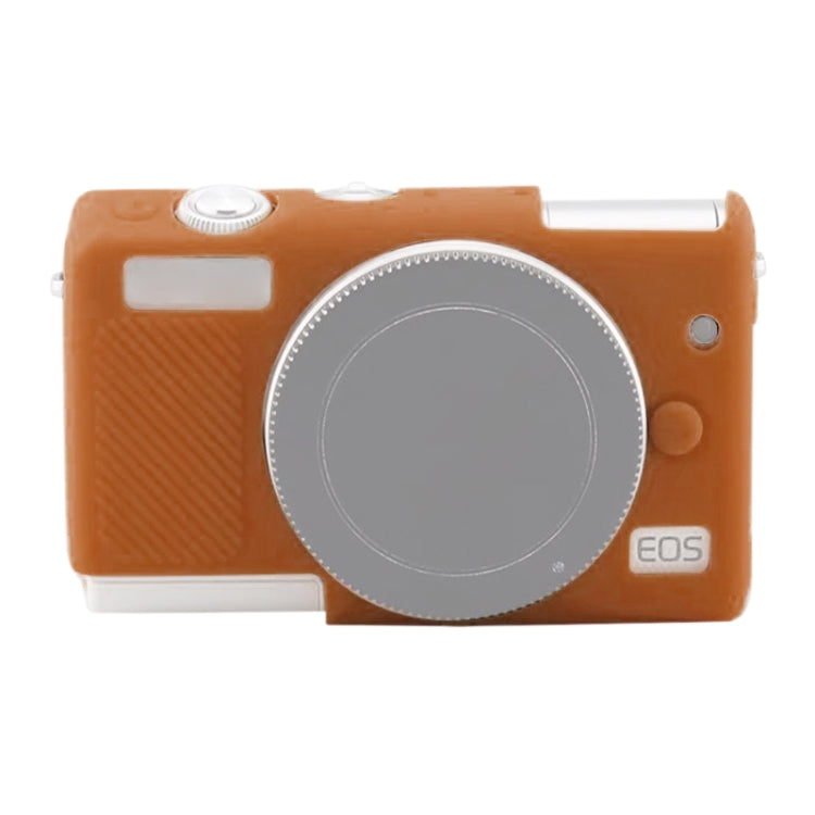 Soft Silicone Protective Case for Canon EOS M200 (Brown) - Protective Case by PMC Jewellery | Online Shopping South Africa | PMC Jewellery