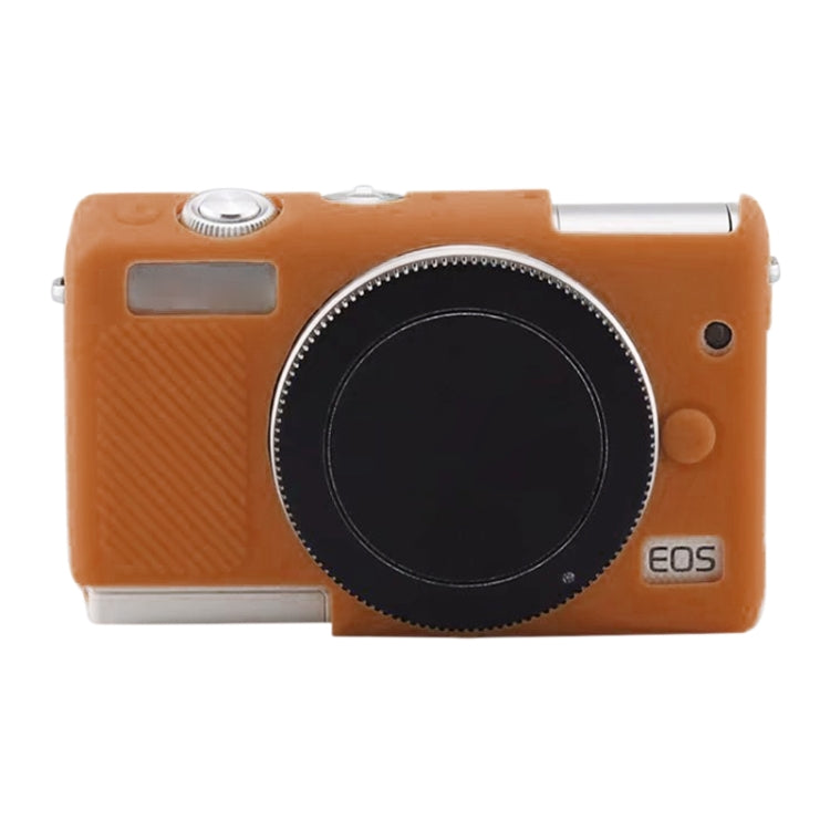 Soft Silicone Protective Case for Canon EOS M200 (Brown) - Protective Case by PMC Jewellery | Online Shopping South Africa | PMC Jewellery