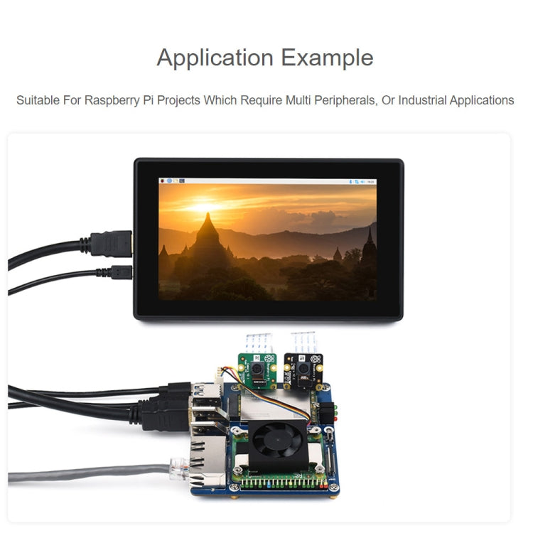 Waveshare Dual Gigabit Ethernet 5G / 4G Base Board for Raspberry Pi CM4 - free shipping - PMC TechLife - Order now!