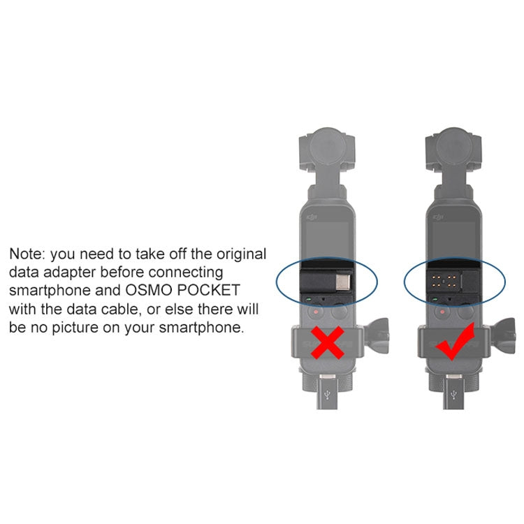 Sunnylife OP-X9208 Type-C to Type-C Cable for DJI OSMO Pocket, Length:1m - Cable & Adapters by Sunnylife | Online Shopping South Africa | PMC TechLife | Buy Now Pay Later Mobicred