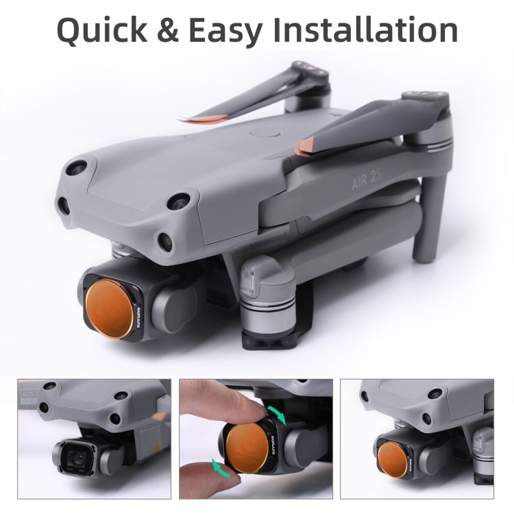 Sunnylife A2S-FI9344 CPL Lens Filter for DJI Air 2S - Lens Filter by Sunnylife | Online Shopping South Africa | PMC TechLife | Buy Now Pay Later Mobicred