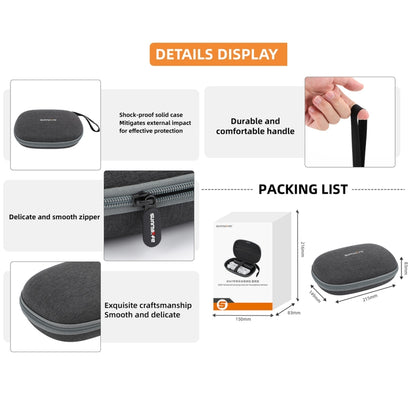 Portable Storage Bag Box For DJI OSMO Mobile Series / Insta360 Flow / ZHIYUN / FEIYU(Grey) -  by Sunnylife | Online Shopping South Africa | PMC Jewellery | Buy Now Pay Later Mobicred