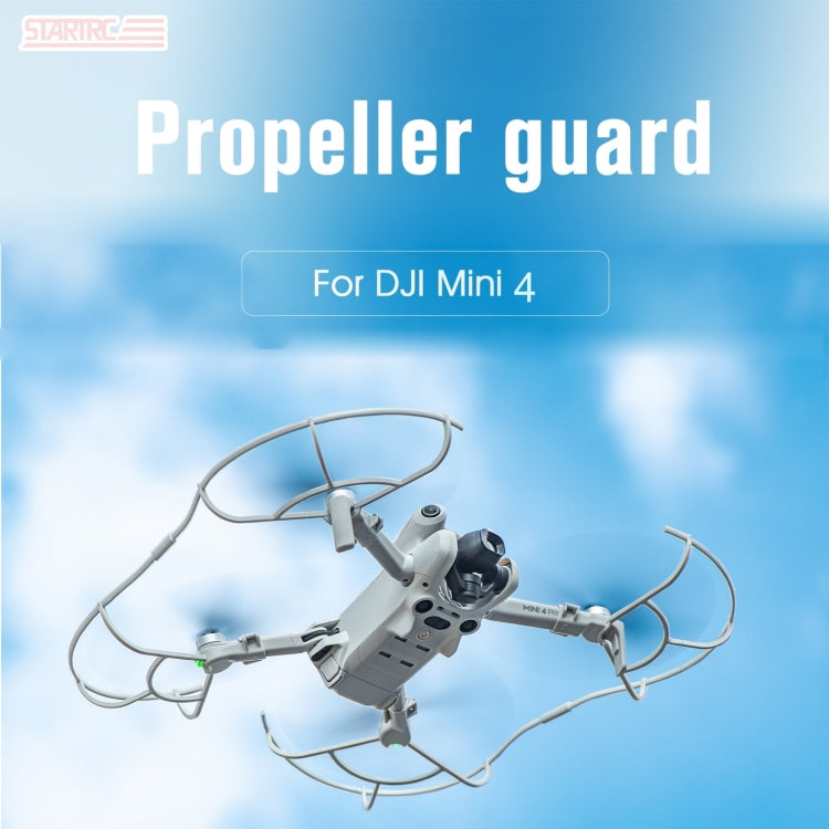 For DJI Mini 4 Pro STARTRC Drone Propeller Protective Guard Anti-collision Ring (Grey) - free shipping - PMC TechLife - Order now!