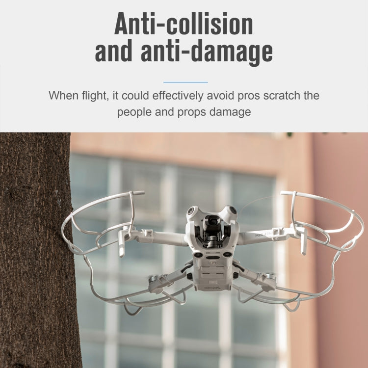 For DJI Mini 4 Pro STARTRC Drone Propeller Protective Guard Anti-collision Ring (Grey) - free shipping - PMC TechLife - Order now!