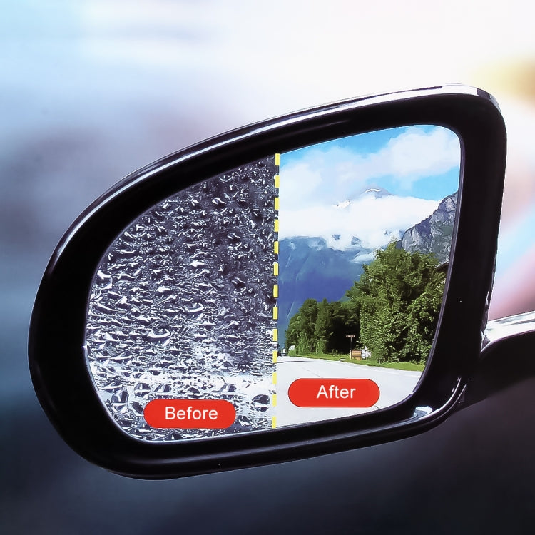 For Nissan X-trail 2014-2018 Car PET Rearview Mirror Protective Window Clear Anti-fog Waterproof Rain Shield Film - Auto Film by PMC Jewellery | Online Shopping South Africa | PMC Jewellery
