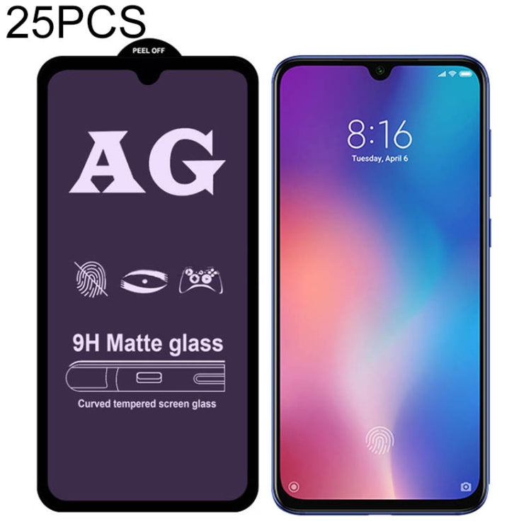 25 PCS AG Matte Anti Blue Light Full Cover Tempered Glass For Xiaomi Mi 9 Explorer - free shipping - PMC TechLife - Order now!