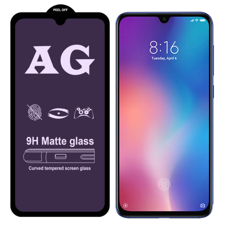 25 PCS AG Matte Anti Blue Light Full Cover Tempered Glass For Xiaomi Mi 9 Explorer - free shipping - PMC TechLife - Order now!