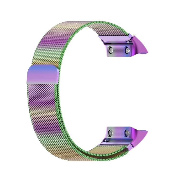 Compatible with Garmin Compatible witherunner 35 / 30 Milanese Watch Band(Colorful) - Watch Bands by PMC TechLife | Online Shopping South Africa | PMC TechLife | Buy Now Pay Later Mobicred