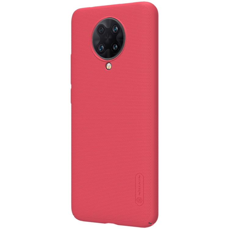 For Xiaomi Redmi K30 Ultra NILLKIN Frosted Concave-convex Texture PC Protective Case(Red) - Xiaomi Cases by NILLKIN | Online Shopping South Africa | PMC Jewellery