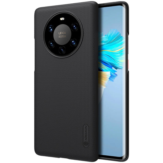 For Huawei Mate 40 Pro+ NILLKIN Frosted Concave-convex Texture PC Protective Case(Black) - Huawei Cases by NILLKIN | Online Shopping South Africa | PMC Jewellery