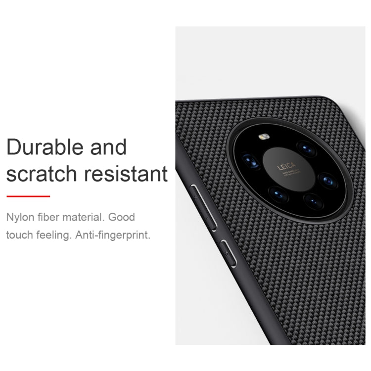 For Huawei Mate 40 Pro Plus NILLKIN Shockproof TPU+PC Textured Protective Case(Black) - Huawei Cases by NILLKIN | Online Shopping South Africa | PMC Jewellery