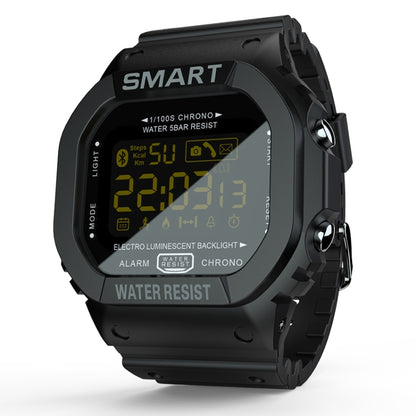 Lokmat MK22 1.21 inch FSTN LCD Screen 50m Waterproof Smart Watch, Support Information Reminder / Remote Camera / Sport Record(Black) - Smart Watches by Lokmat | Online Shopping South Africa | PMC Jewellery | Buy Now Pay Later Mobicred