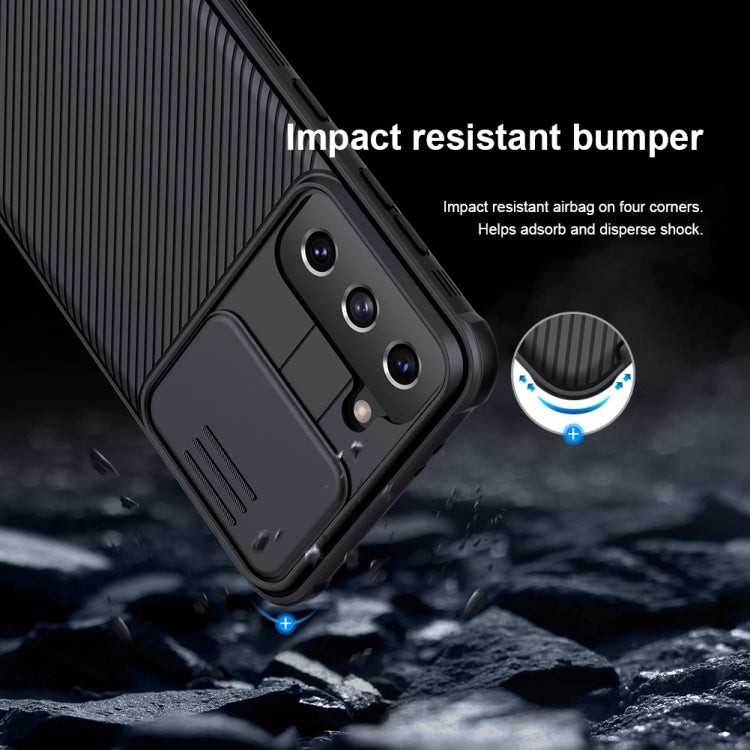 For Samsung Galaxy S21 5G NILLKIN Black Mirror Pro Series Camshield Full Coverage Dust-proof Scratch Resistant Phone Case(Black) - free shipping - PMC TechLife - Order now!