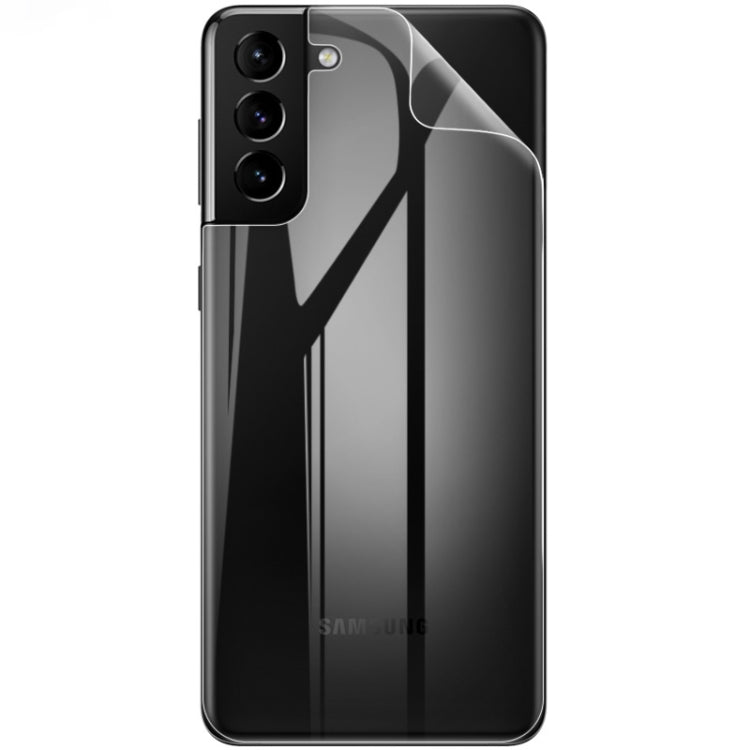 For Samsung Galaxy S21 5G 2pcs IMAK 0.15mm Curved Full Screen Protector Hydrogel Film Back Protector - Galaxy Tempered Glass by imak | Online Shopping South Africa | PMC TechLife | Buy Now Pay Later Mobicred