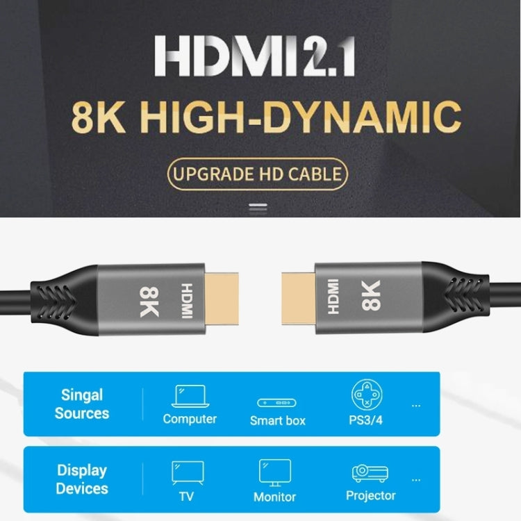 HDMI2.1 8K 120Hz High Dynamic HD Cable, Cable Length:5m - Cable by PMC Jewellery | Online Shopping South Africa | PMC Jewellery