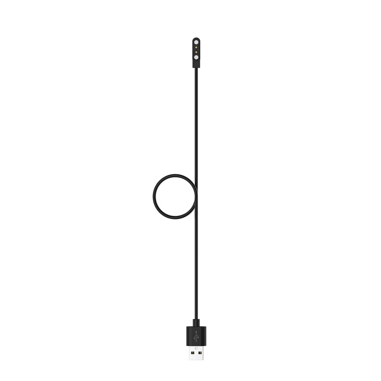 For Willful IP68 / SW021 / ID205U / ID205S USB Magnetic Charging Cable, Length: 1m(Black) - Charger by PMC TechLife | Online Shopping South Africa | PMC TechLife | Buy Now Pay Later Mobicred