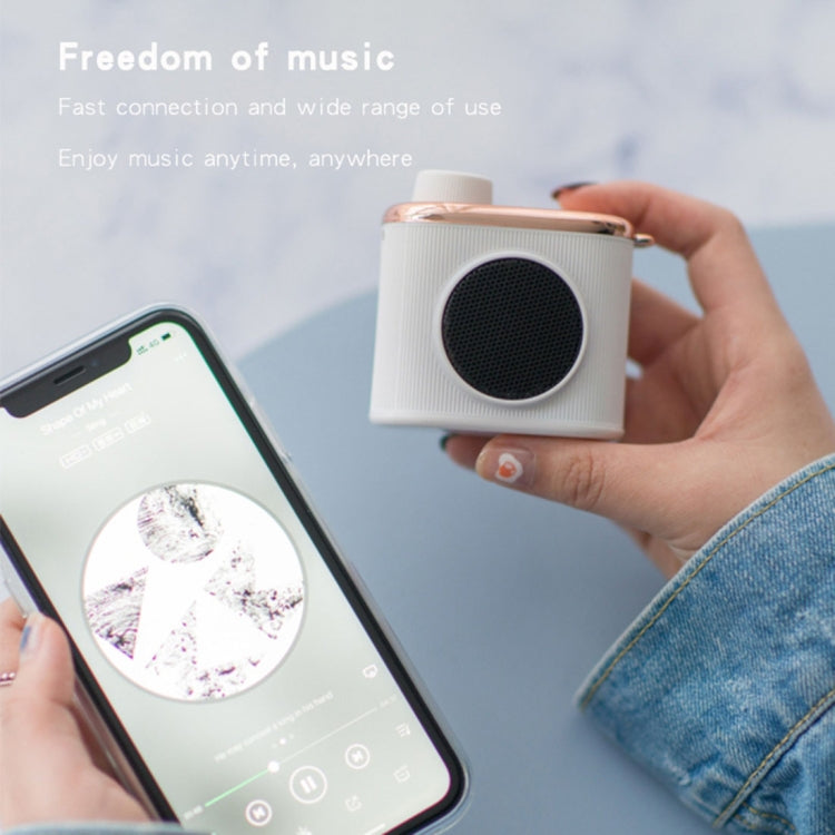 CM-2 3W Camera Shape Mini Single Speaker Bluetooth Speaker with Lanyard(Green) - free shipping - PMC TechLife - Order now!