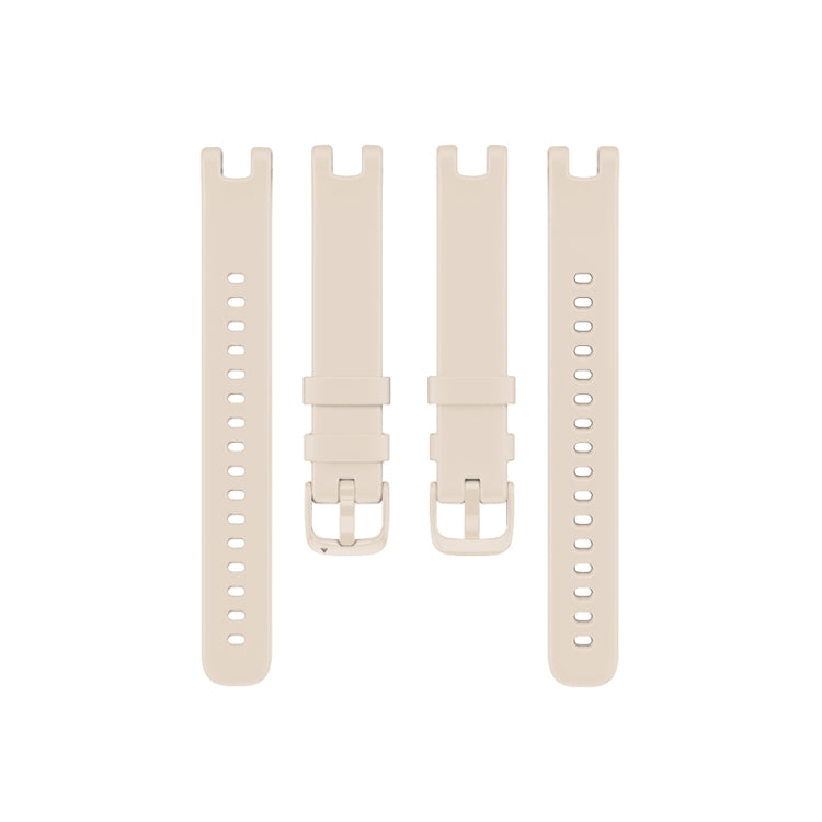 Compatible with Garmin Lily Silicone Watch Band(Khaki) - Watch Bands by PMC TechLife | Online Shopping South Africa | PMC TechLife | Buy Now Pay Later Mobicred