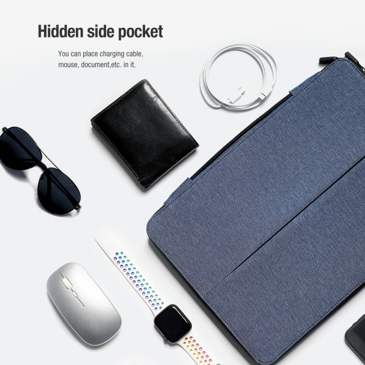 NILLKIN Commuter Multifunctional Laptop Sleeve For 16.0 inch and Below(Blue) - free shipping - PMC TechLife - Order now!