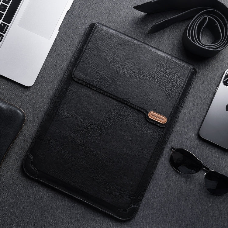 NILLKIN Water Wave Texture Versatile Laptop Sleeve For 14.0 inch and Below(Brown) - free shipping - PMC TechLife - Order now!