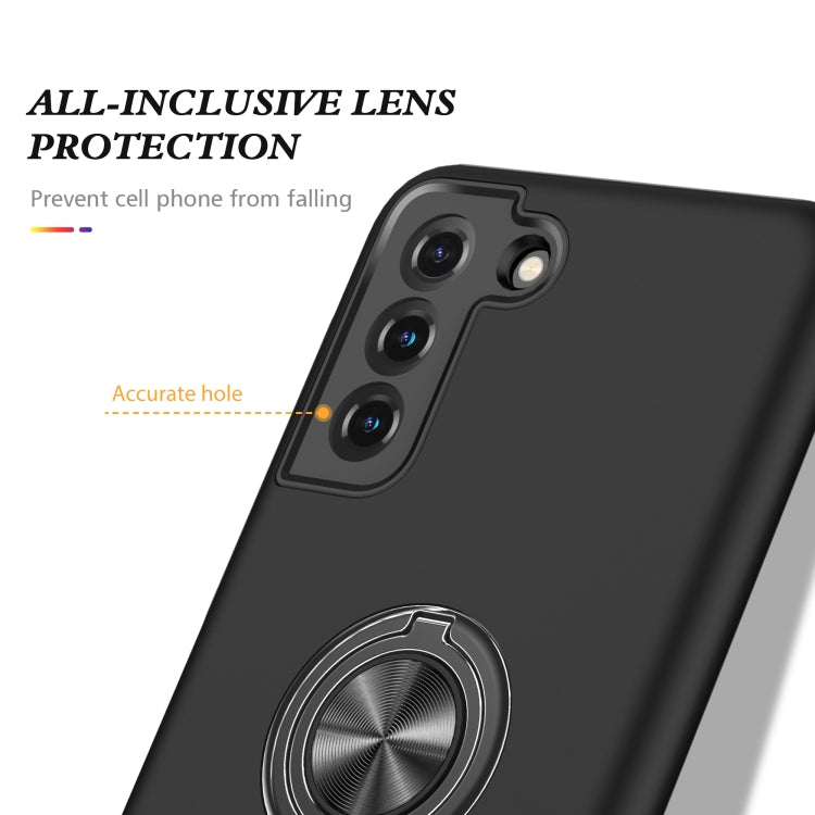 For Samsung Galaxy S21 5G PC + TPU Shockproof Magnetic Protective Case with Invisible Ring Holder(Black) - free shipping - PMC TechLife - Order now!