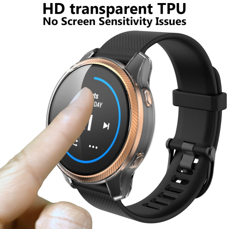 Electroplating Full Coverage TPU Protective Case for Garmin Venu(Transparent) - Watch Cases by PMC TechLife | Online Shopping South Africa | PMC TechLife | Buy Now Pay Later Mobicred