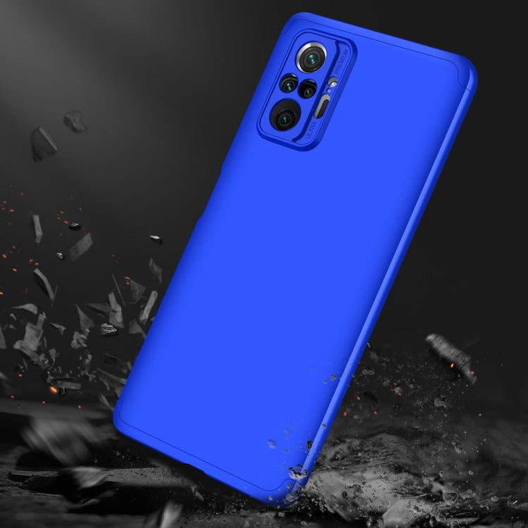 For Xiaomi Redmi Note 10 Pro / Note 10 Pro Max GKK Three Stage Splicing Full Coverage PC Protective Case(Blue) - Xiaomi Cases by GKK | Online Shopping South Africa | PMC TechLife | Buy Now Pay Later Mobicred
