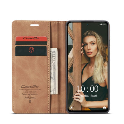 For Xiaomi Redmi Note 10 Pro 4G / Note 10 Pro Max CaseMe 013 Multifunctional Horizontal Flip Leather Case with Holder & Card Slot & Wallet(Brown) - Note 10 Pro Cases by CaseMe | Online Shopping South Africa | PMC Jewellery