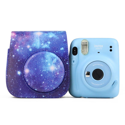 Painted Series Camera Bag with Shoulder Strap for Fujifilm Instax mini 11(Shining Starry Sky) - Leather Bag by PMC Jewellery | Online Shopping South Africa | PMC Jewellery