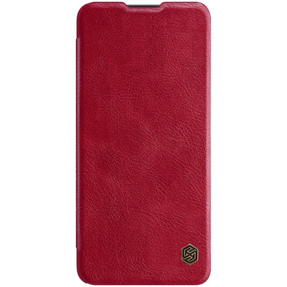 For OnePlus 9 (IN/CN Version) NILLKIN QIN Series Crazy Horse Texture Horizontal Flip Leather Case with Card Slot(Red) - OnePlus Cases by NILLKIN | Online Shopping South Africa | PMC Jewellery