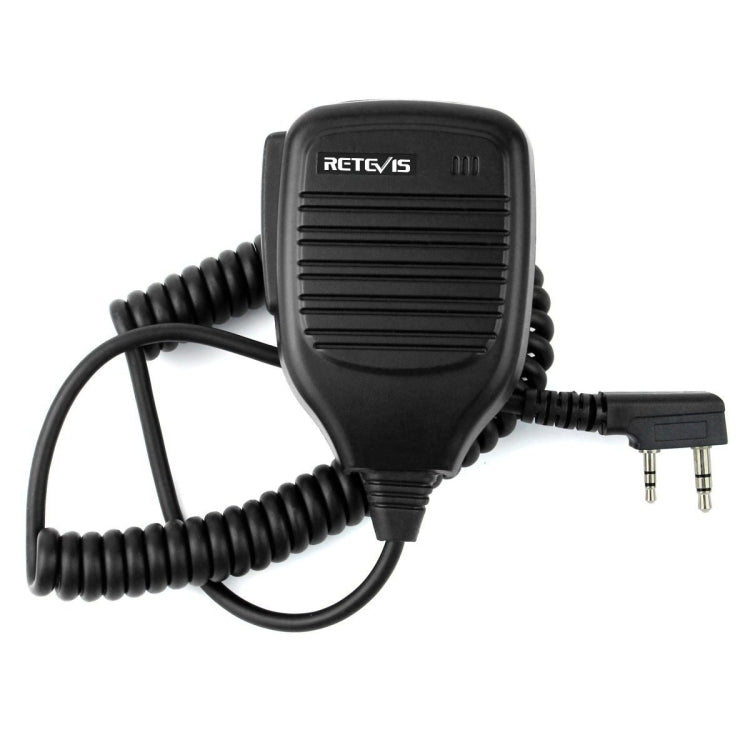 RETEVIS C9001 2 Pin Handheld PTT Speaker Microphone - Microphones & Headsets by RETEVIS | Online Shopping South Africa | PMC Jewellery | Buy Now Pay Later Mobicred