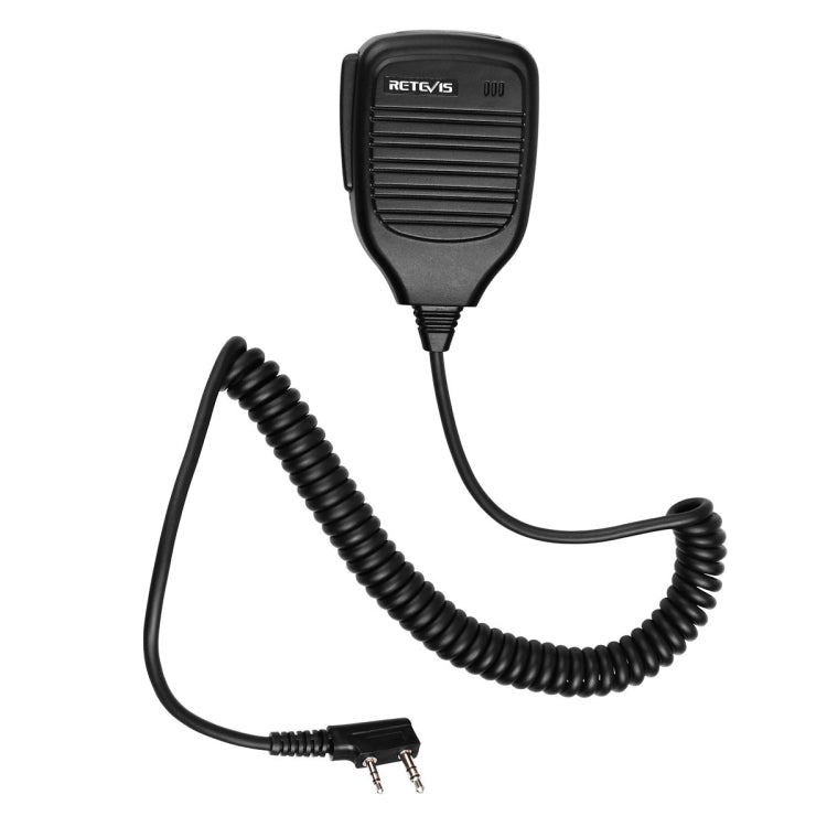 RETEVIS C9001 2 Pin Handheld PTT Speaker Microphone - Microphones & Headsets by RETEVIS | Online Shopping South Africa | PMC Jewellery | Buy Now Pay Later Mobicred