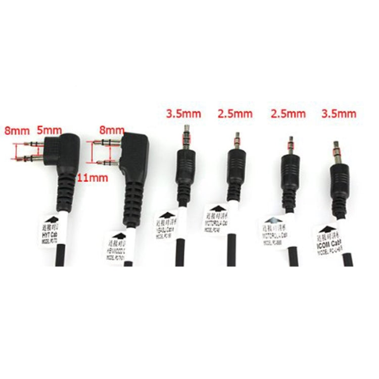 RETEVIS C9002 6 In 1 USB Program Programming Cable Adapter Write Frequency Line Set - Other Accessories by RETEVIS | Online Shopping South Africa | PMC TechLife | Buy Now Pay Later Mobicred