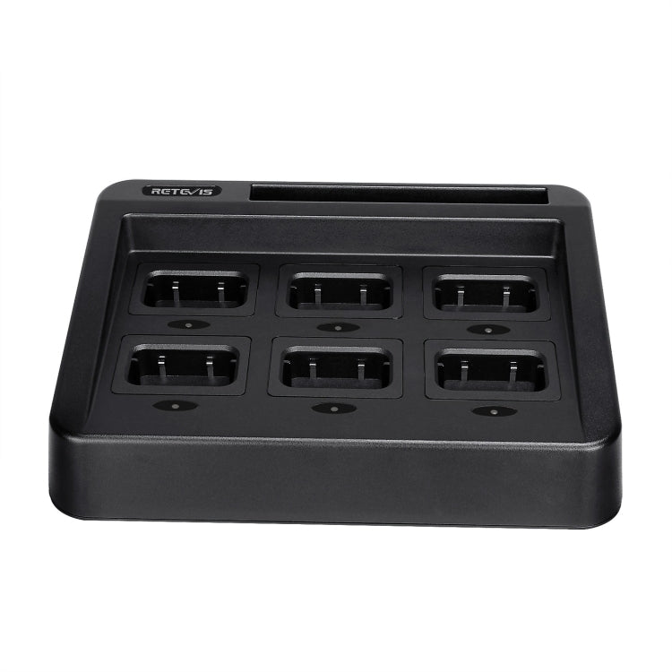 RETEVIS RTC29 Multi-function Interchangeable Slots Six-Way Walkie Talkie Charger for Retevis RT29 - free shipping - PMC TechLife - Order now!