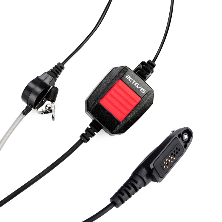 RETEVIS EA110M IP66 Waterproof  6 Pin Stylus PTT Air Guide Earphone Microphone with GP328plus Connector - Microphones & Headsets by RETEVIS | Online Shopping South Africa | PMC Jewellery | Buy Now Pay Later Mobicred