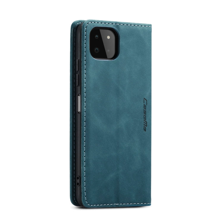 For Samsung Galaxy A22 5G CaseMe 013 Multifunctional Horizontal Flip Leather Case with Card Slot & Holder & Wallet(Blue) - Galaxy Phone Cases by CaseMe | Online Shopping South Africa | PMC Jewellery
