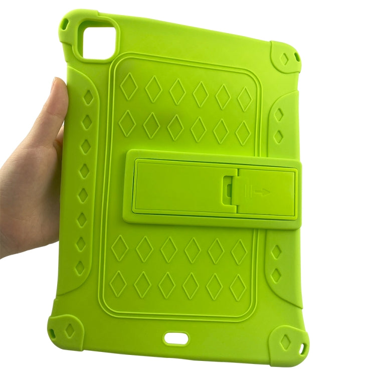 All-inclusive Silicone Shockproof Case with Holder For iPad Pro 12.9 2021 / 2020(Blue) - free shipping - PMC TechLife - Order now!