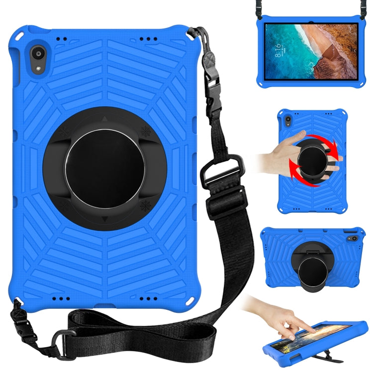 For Lenovo Tab P11 TB-J606F / XiaoXin Pad 11 Spider King EVA Protective Case with Adjustable Shoulder Strap & Holder(Blue) - Lenovo by PMC TechLife | Online Shopping South Africa | PMC TechLife | Buy Now Pay Later Mobicred