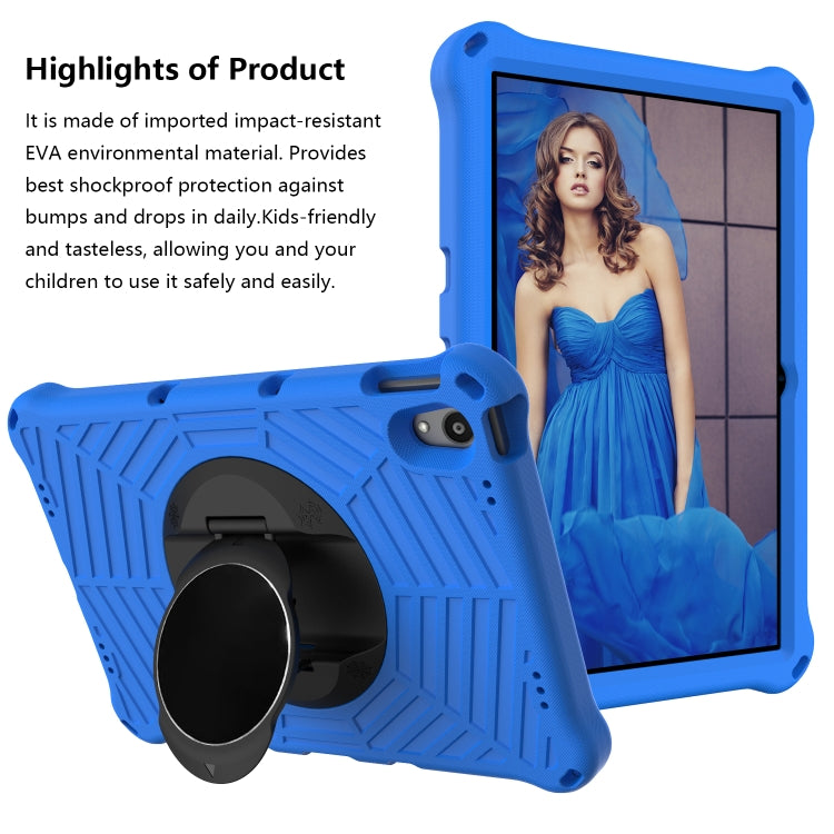 For Lenovo Tab P11 TB-J606F / XiaoXin Pad 11 Spider King EVA Protective Case with Adjustable Shoulder Strap & Holder(Blue) - Lenovo by PMC TechLife | Online Shopping South Africa | PMC TechLife | Buy Now Pay Later Mobicred